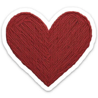 Heart with stitches  sticker