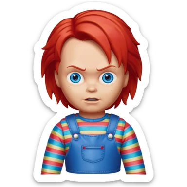 Chucky muñeco sticker