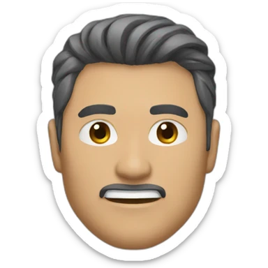 Superhero Kazakhman  sticker