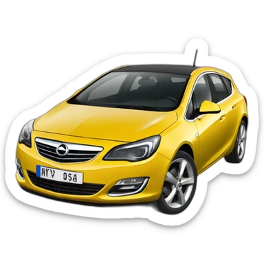 opel astra clipart sticker