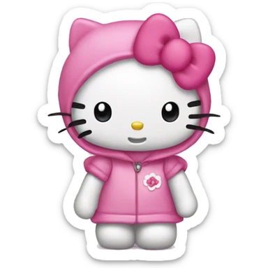 Cute hello kitty  sticker