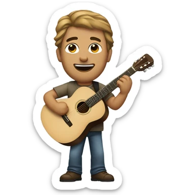 Steve via with guitar sticker