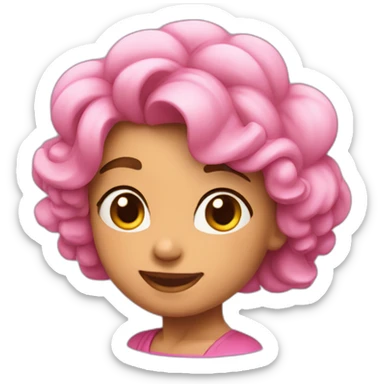 Uma rosa sorrindo sticker