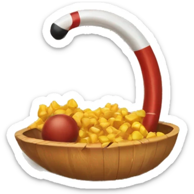 Skyhook cornhole sticker