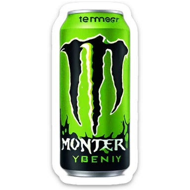 Monster Energy logo sticker