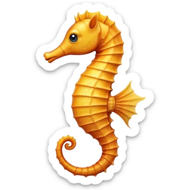 Seahorse sticker