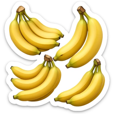 Create tipos de bananas sticker