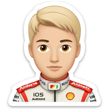 Can you pls made F1 driver Andrea Kimi Antonelli sticker