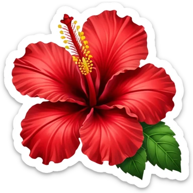 Hibiscus sticker