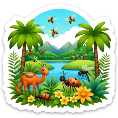 biodiversity sticker