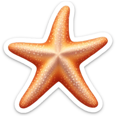 Starfish sticker