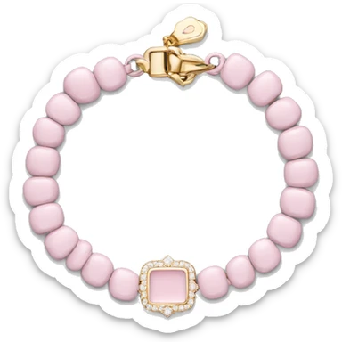 Pink van cleef bracelet  sticker