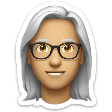 The face of the glasses says maxi sticker