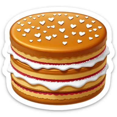 alfajor de dulce de leche sticker
