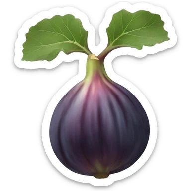 fig the fruit sticker