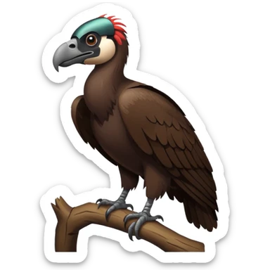 vulture sticker