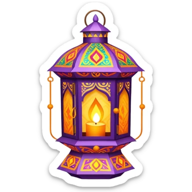 Diwali Lantern sticker