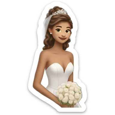 Zendaya in wedding sticker
