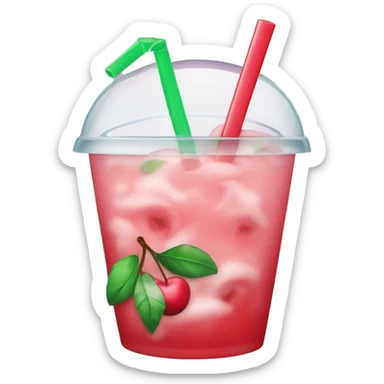 Alani cherry slush drink  sticker