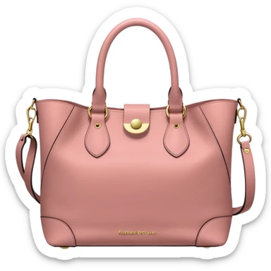 vanessa bruno sac rose  sticker