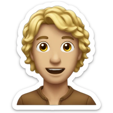 Caca en poudre sticker