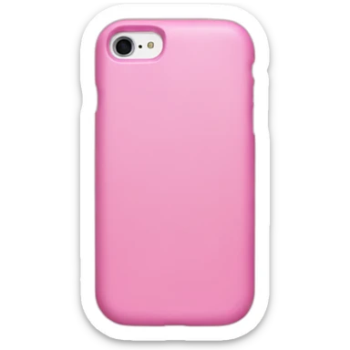 Pink cell phone case sticker