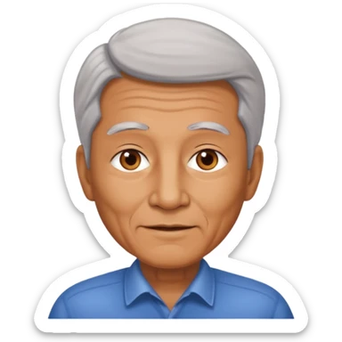 67 mezczyzna sticker