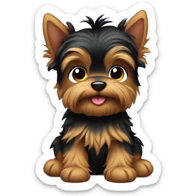 Yorky baby sticker