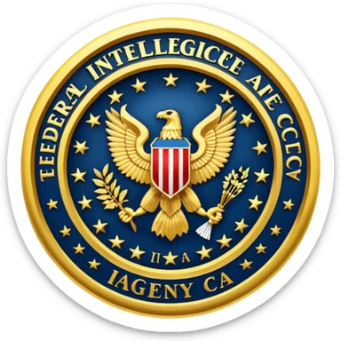 Federal Intelligence Agency sticker