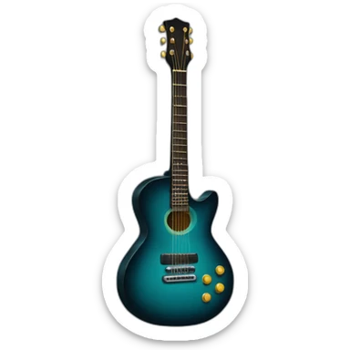 guitar sticker
