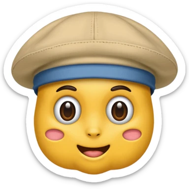 gorro panadero sticker