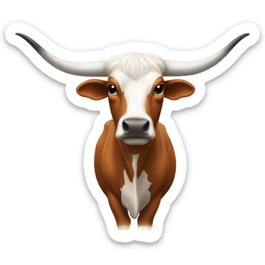 Bevo longhorn sticker