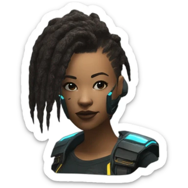 keeanu reeves in cyberpunk 2077 sticker