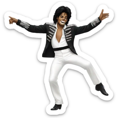 Micheal Jackson dancing  sticker