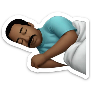 Stanley Hudson sleeping sticker
