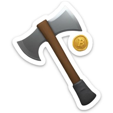 Make an emoji that has a coin design and an AX coin inside and it is for Discord sticker