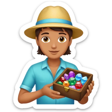Gem seller sticker