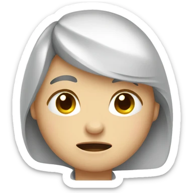 veterinary technician crying sticker