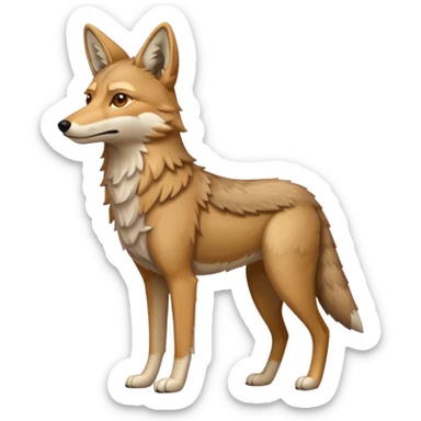 Coyote sticker
