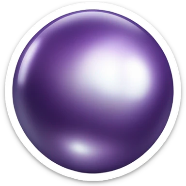 Pearl purple  sticker
