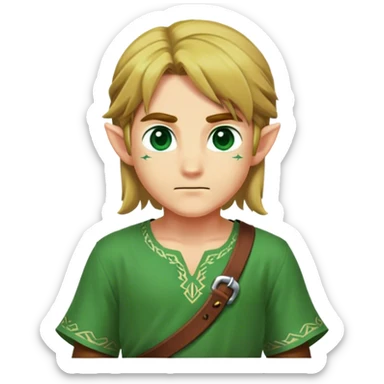 Link from legend of Zelda  sticker