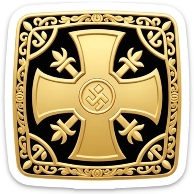 Hindu swastika sticker