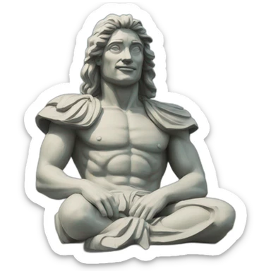 Statue île de paque sticker