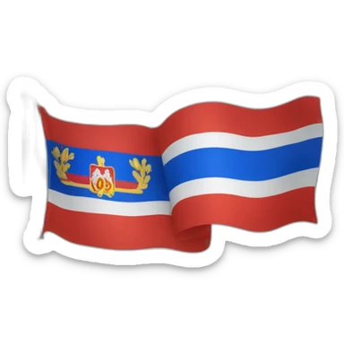 flag of the Donetsk people's republic sticker