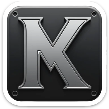 ATX  Block letters sticker