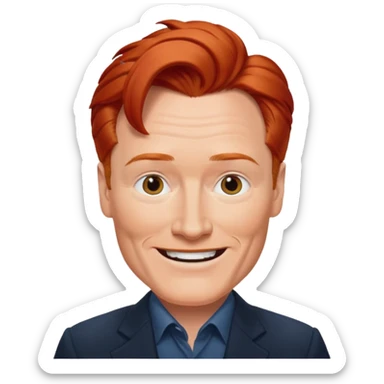 conan o'brien sticker