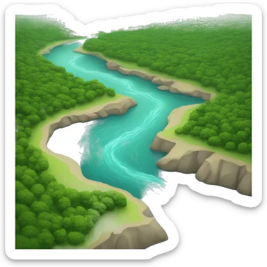 river sticker