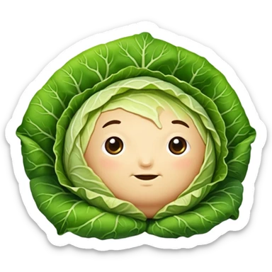 Cabbage roll sticker