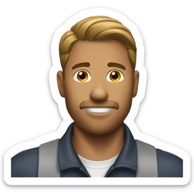 The Costco guys big AJ sticker