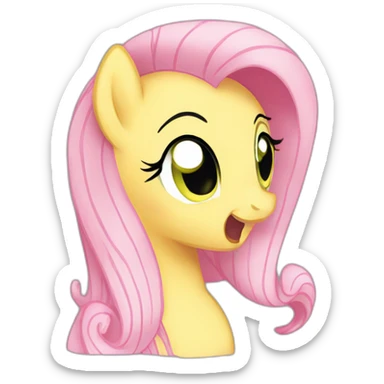 Fluttershy sticker